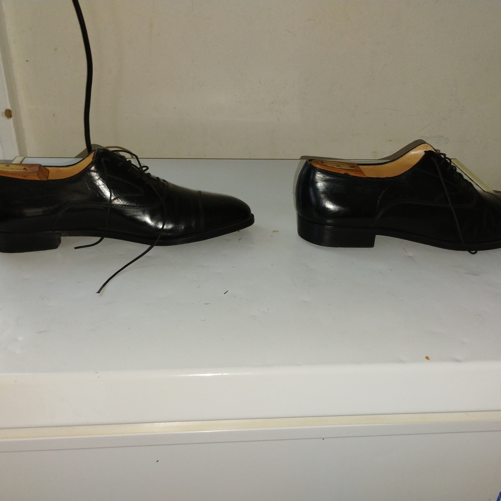 Salvatore Ferragamo Classic Black Oxfords